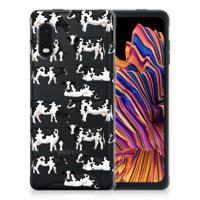 Samsung Xcover Pro | TPU Hoesje | Koetjes