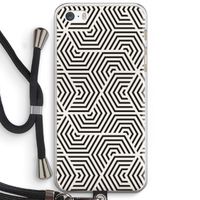 Magic pattern: iPhone 5 / 5S / SE Transparant Hoesje met koord
