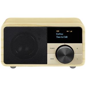 Sangean Genuine Mini DDR-7 Radio DAB+, VHF (FM) AUX, Bluetooth Hout