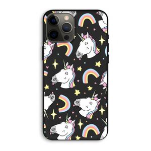 Rainbow Unicorn: iPhone 12 Pro Max Biologisch afbreekbaar hoesje