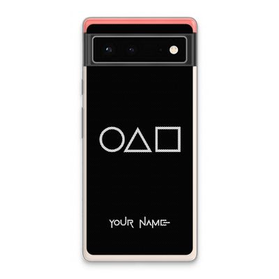 Squid Game: Google Pixel 6 Transparant Hoesje