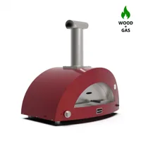 Moderno 3 Pizza Rood Hybride Pizzaoven