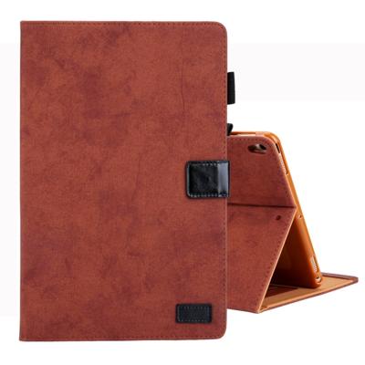 Voor iPad Pro 10 5 (2017) Business stijl horizontale Flip lederen draagtas met houder & kaartsleuf & fotolijstjes & slaap/Wake-up functie (bruin)