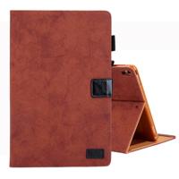 Voor iPad Pro 10 5 (2017) Business stijl horizontale Flip lederen draagtas met houder & kaartsleuf & fotolijstjes & slaap/Wake-up functie (bruin)