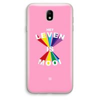 Het Leven Is Mooi: Samsung Galaxy J7 (2017) Transparant Hoesje