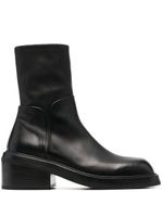 Marsèll bottines à talon épais - Noir