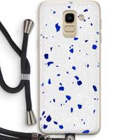 Terrazzo N°5: Samsung Galaxy J6 (2018) Transparant Hoesje met koord