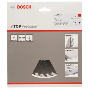 Bosch Professional Cirkelzaagblad voor Hout | Best for Wood | Ø 165mm Asgat 20mm 32T - 2608642386