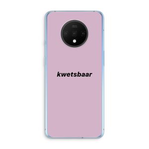 kwetsbaar: OnePlus 7T Transparant Hoesje
