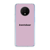 kwetsbaar: OnePlus 7T Transparant Hoesje