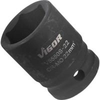 Vigor V5550S-22 Dop (zeskant) Kracht-dopsleutelinzet 22 mm 1/2 (12.5 mm) - thumbnail