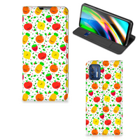 Motorola Moto G9 Plus Flip Style Cover Fruits - thumbnail