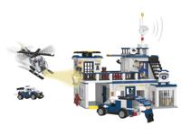 Playtive Clippys Bouwstenenset L (Politiebureau)