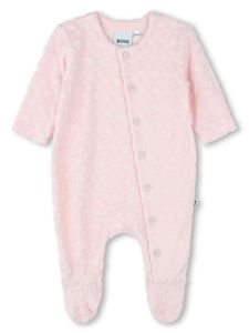 BOSS Kidswear trousseau de naissance en jacquard - Rose