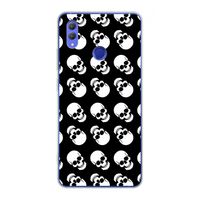 Musketon Skulls: Honor Note 10 Transparant Hoesje
