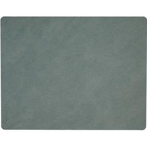 LIND DNA Placemat Hippo - Leer - Pastel Green - 45 x 35 cm