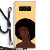 Golden hour: Samsung Galaxy Note 8 Transparant Hoesje met koord