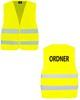 Korntex KX010O Safety Vest Passau - Ordner - Signal Yellow - M/L