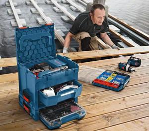 Bosch 1 600 A00 2WK accessoire voor opslagdozen Zwart Inzetdoosset