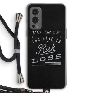 Risk loss: OnePlus Nord 2 5G Transparant Hoesje met koord
