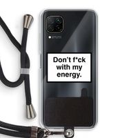 My energy: Huawei P40 Lite Transparant Hoesje met koord