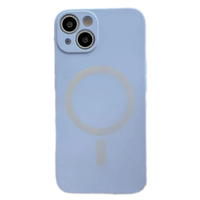iPhone 12 Pro Max hoesje - Backcover - Geschikt voor MagSafe - TPU - Lila