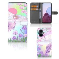 OPPO Reno 8 Lite | OnePlus Nord N20 | Telefoonhoesje | Met pasjeshouder | Bird OPPO Reno 8 Lite | OnePlus Nord N20 | Telefoonhoesje | Met pasjeshouder | Bird