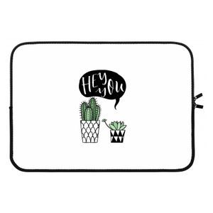 Hey you cactus: Laptop sleeve 13 inch