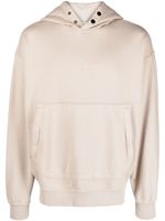 Stone Island hoodie en coton à logo brodé - Tons neutres