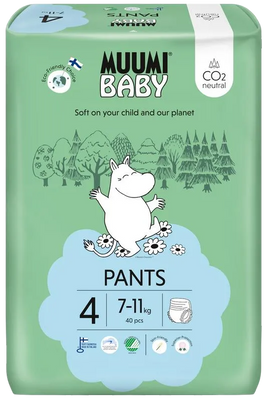 Moomin Baby Ecologische Luierbroekjes 4 Maxi