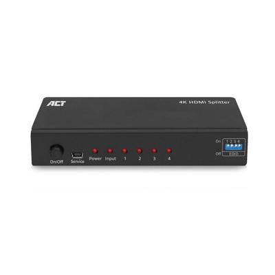 ACT AC7831 4K HDMI splitter 1-in-4 out