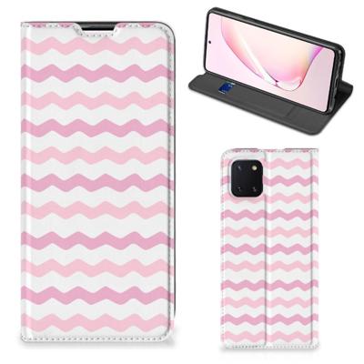 Samsung Galaxy Note 10 Lite | Hoesje met Magneet | Waves Roze
