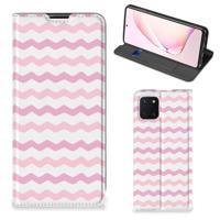Samsung Galaxy Note 10 Lite | Hoesje met Magneet | Waves Roze