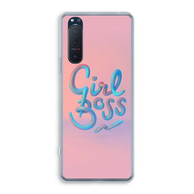 Girl boss: Sony Xperia 5 II Transparant Hoesje