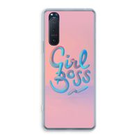 Girl boss: Sony Xperia 5 II Transparant Hoesje