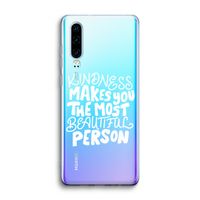 The prettiest: Huawei P30 Transparant Hoesje
