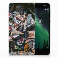 Nokia 2 | Siliconen hoesje | met foto Badges