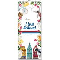 Verjaardagskalender I Love Holland | 5 stuks