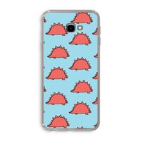 Dinosawrr: Samsung Galaxy J4 Plus Transparant Hoesje