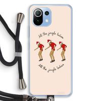 Jingle Ladies: Xiaomi Mi 11 Lite Transparant Hoesje met koord