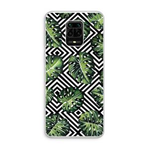 Geometrische jungle: Xiaomi Redmi Note 10 Lite Transparant Hoesje
