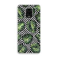 Geometrische jungle: Xiaomi Redmi Note 10 Lite Transparant Hoesje