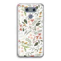 Sweet little flowers: LG G6 Transparant Hoesje
