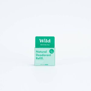 Wild Men's Mint & Aloe Vera Deodorant Refill 40g