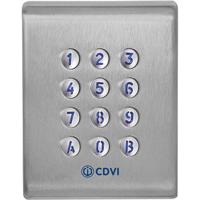 CDVI Security F0201000053-G Codeslot 12 V, 24 V, 48 V IP65 Geschikt voor Bluetooth, Met verlicht toetsenbord