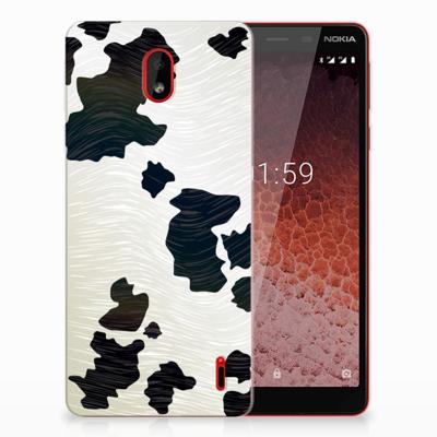 Nokia 1 Plus | TPU Hoesje | Koeienvlekken