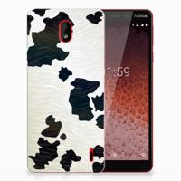 Nokia 1 Plus | TPU Hoesje | Koeienvlekken