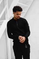 Quotrell Chief Knitted Polo Sweater Heren Zwart - Maat L - Kleur: Zwart | Soccerfanshop