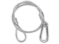 Veiligheidskabel met pvc-mantel max. belasting 50 kg - Velleman