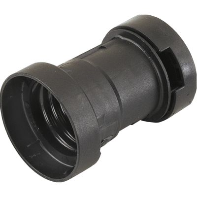 Prikfitting E27 zwart 13x5mm schroefmontage ESR